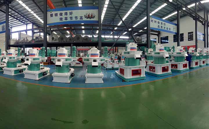 山東金格瑞秸稈顆粒機展示區 山東金格瑞秸稈顆粒機展示區