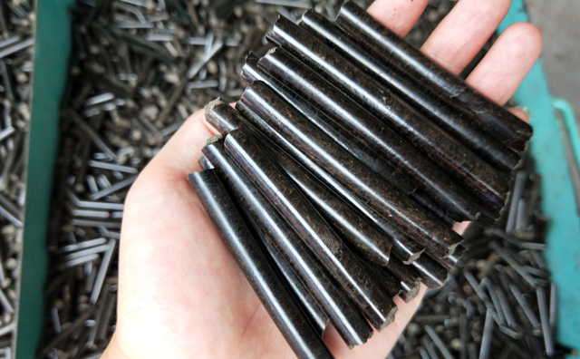 燃料顆粒機加工的牛糞顆粒.jpg 燃料顆粒機加工的牛糞顆粒.jpg